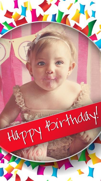 Happy Birthday Cards & Frames – photo editor