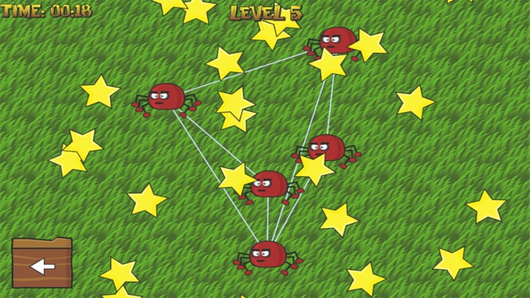 Spiders Puzzle - untangle the web