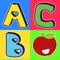 Alphabet Easy Learning Fruit ABC Colouring For Kid