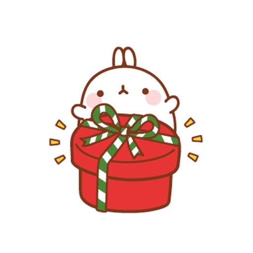 Molang The Rabbit for Christmas Stickers Pack