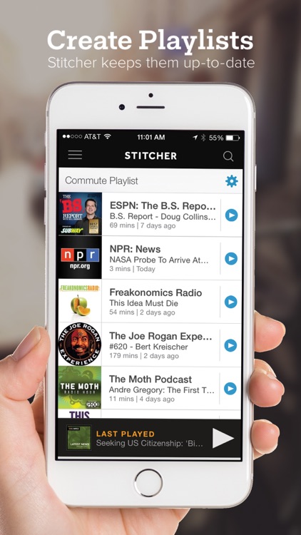 Stitcher Radio for Podcasts