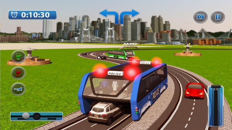 Police Elevated Bus Simulator 3D: Prison Transport