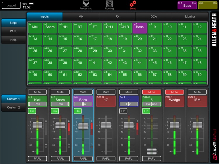 dLive MixPad screenshot-4