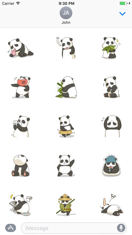 Cute Panda Sticker