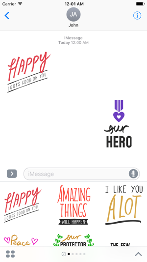 QUOTEs III Stickers for iMessage(圖3)-速報App