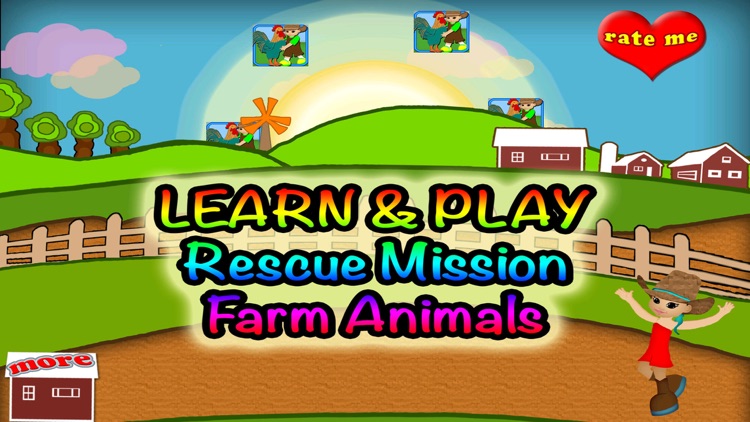 Catch The Jumping Farm Animals