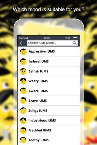 The iums - Prove your mood! screenshot 2