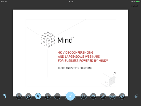 Скриншот из Mind Meeting – HD video conferencing and webinars