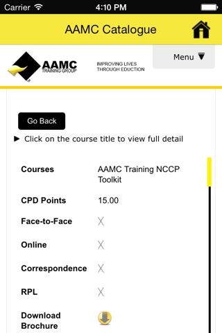 AAMC Training Group screenshot 3