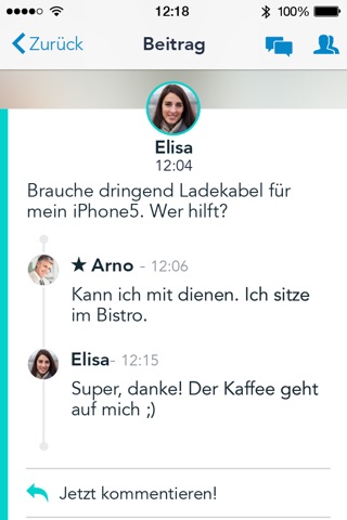 Lokin - Der Zug-Chat screenshot 3