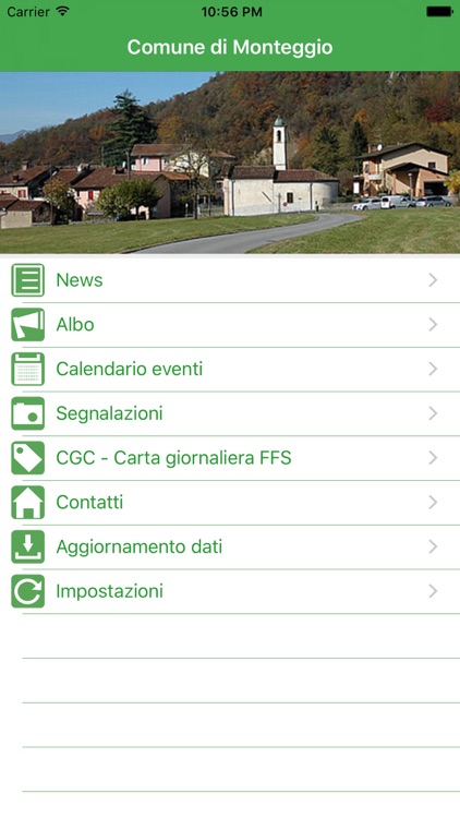 App ufficiale del Comune di Monteggio