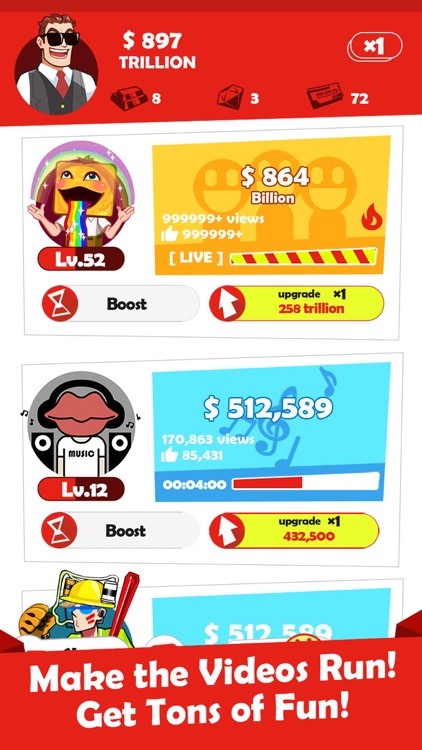Tube Simulator - Clicker Games & Idle Tuber Tycoon screenshot-3