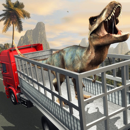 Angry Dino Zoo Transport Truck