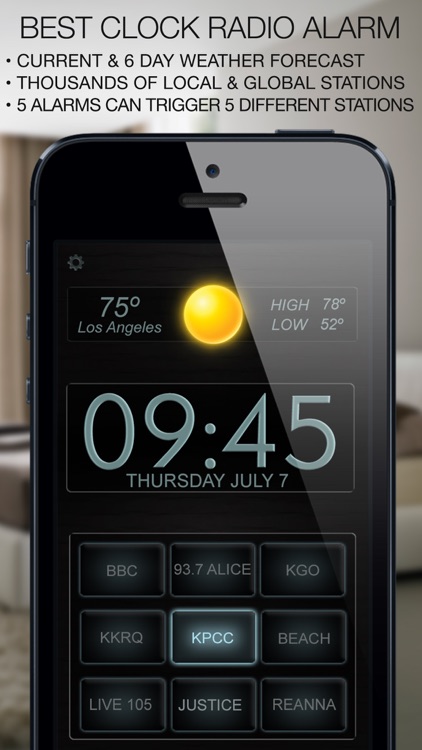 Best Clock Radio & Alarm screenshot-0