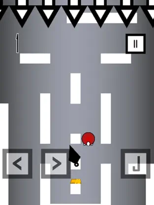 Snímek obrazovky 5 Gravity Guy Hd Falling Balls Tetris of Alphabetty Saga Abajo iphone