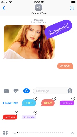 Color Text Bubbles on iMessage(圖1)-速報App