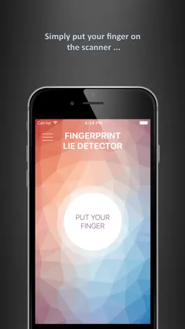 Game screenshot Fingerprint Lie Truth Detector Prank hack