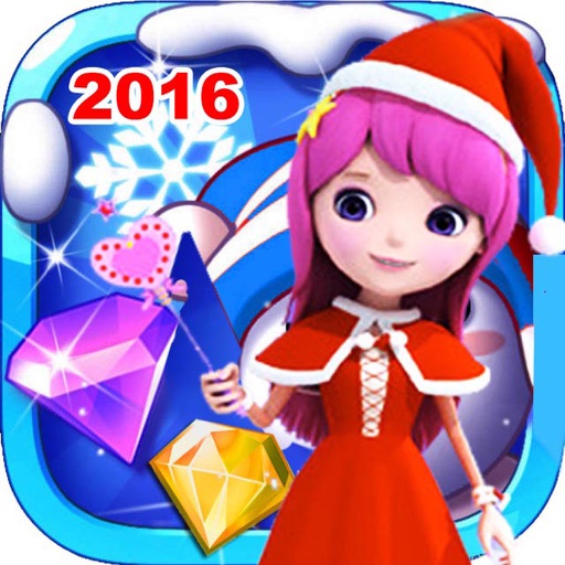 Christmas Wtich Jewel Match Mania 3 iOS App