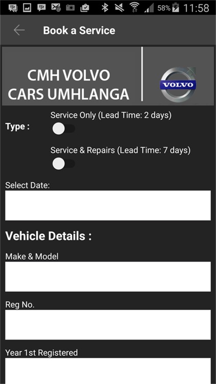 CMH Volvo Cars Umhlanga screenshot-3