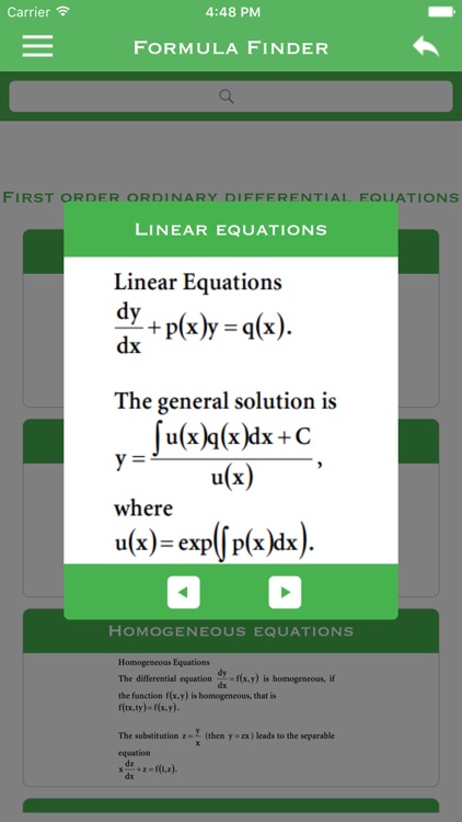 Formula Finder