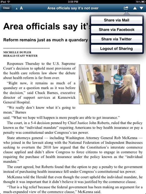 Tri-City Herald eEdition screenshot-4