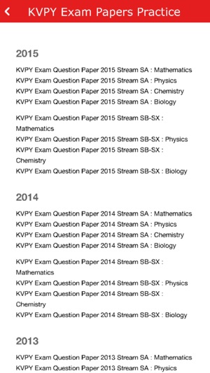 KVPY Exam Preparation