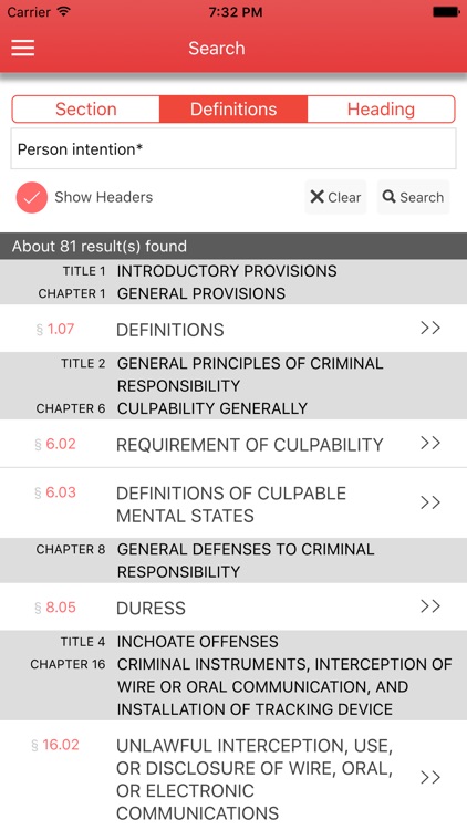Texas Penal Code 2017 screenshot-3