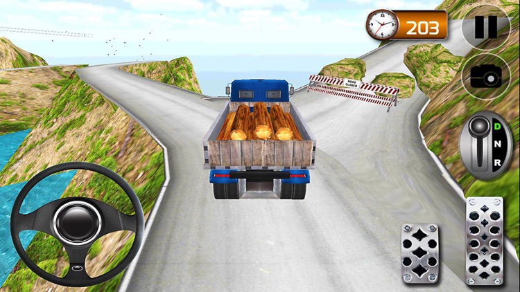 Hill Climb Truck Driving Simulator 3D screenshot-4