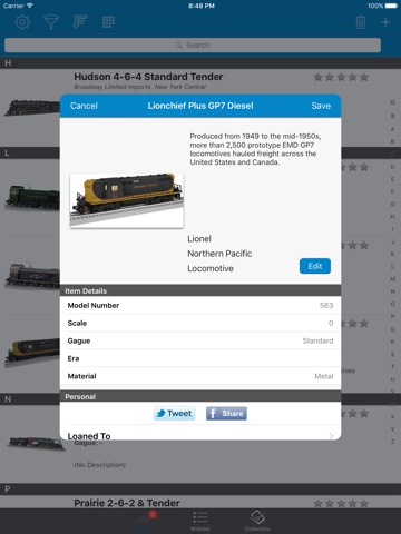 Model Train Collectors - iPad Version screenshot 3