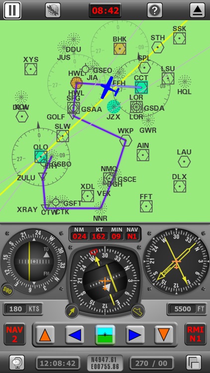 Radio Navigation Simulator - IFR for Pilots