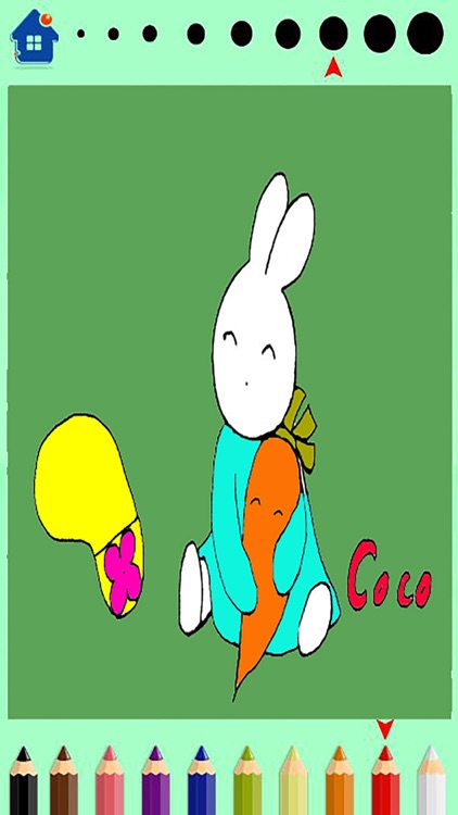 BunnyBunny-Rabit Toons Coloring Book
