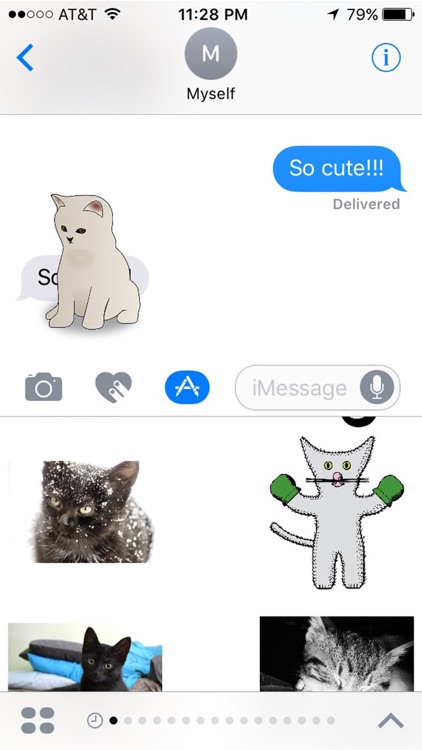 Kitten Stickers for iMessage by DeWitt Bro Co LLC