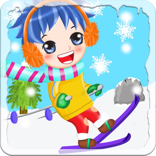 Ski Fall - free ski jump game Icon