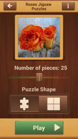 Game screenshot Roses Puzzle Games - Photo Picture Jigsaw Puzzles apk