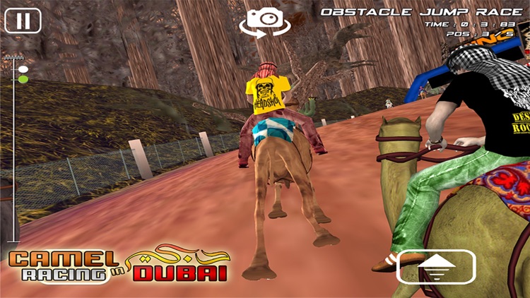 Camel Racing in Dubai - Extreme UAE Desert Race screenshot-3