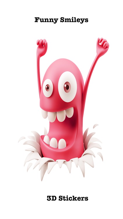 3D Smileys Stickers screenshot-3