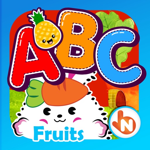 ABC Fruits & Vegetables English Flashcards Icon
