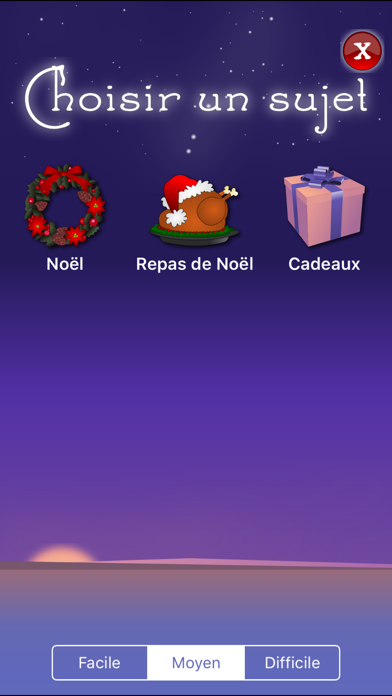 How to cancel & delete Recherche de mot - Joyeux Noël from iphone & ipad 3