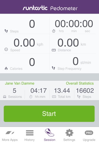 Pedometer Step Counter & Walk Tracker by Runtastic screenshot 4