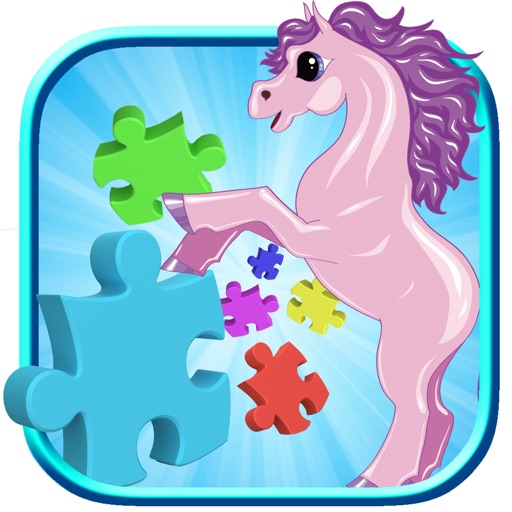 Crazy Pony The First Ice Jigsaw Puzzle Fun Game iOS App