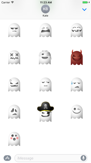 Halloween Ghosts Sticker 2(圖2)-速報App