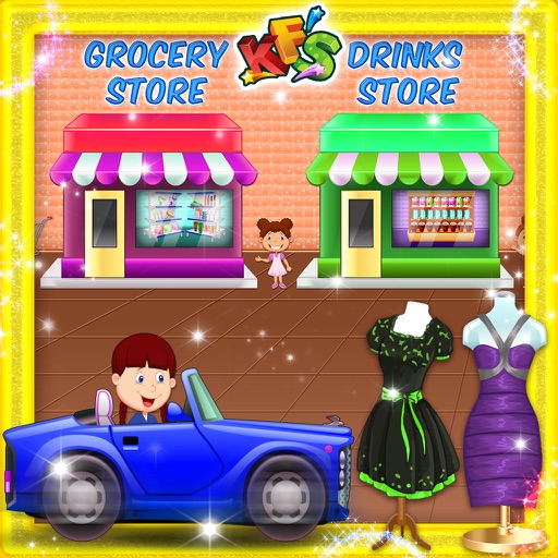 Supermarket Drive thru Shop- City Car Shopping iOS App