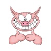 Funny Pig Sticker