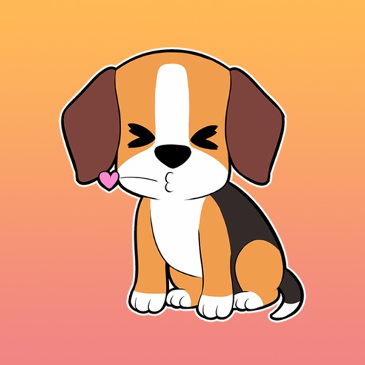 Dog Animated Stickers icon