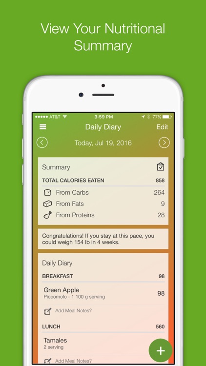 My Diet Diary Calorie Counter screenshot-4