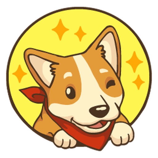 Cute Corgi Sticker Pack icon