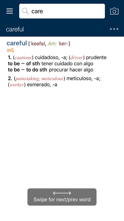 English <-> Spanish CONCISE Dictionary