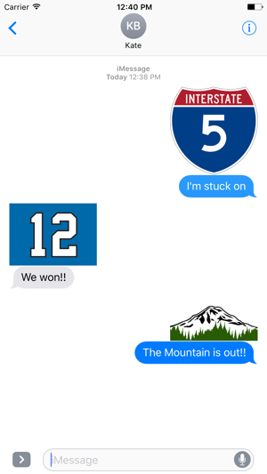 Seattle Washington Stickers(圖2)-速報App