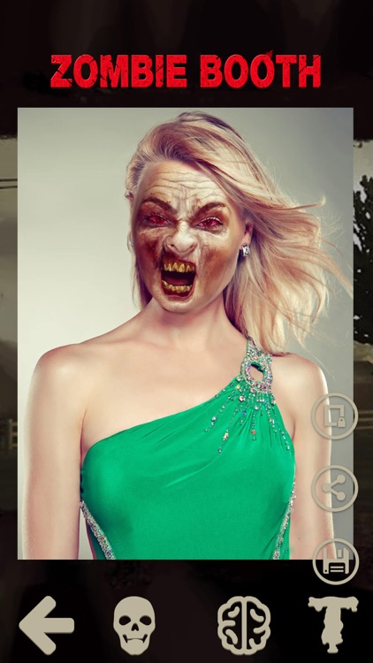 Zombie Camera - Halloween Face