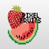 Pixel Fruits Stickers for iMessage